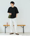 セール★1990円→990円 Tシャツ メンズ カットソー プルオーバー 半袖 無地 サイドスリット ビッグシルエット オーバーサイズ レイヤード メール便不可 24ss