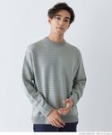 セール★2990円→990円 レギュラーバーズアイニットトップス メンズ メール便不可